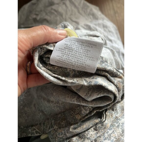 Restoration Hardware Italian Cypress Full/Queen Duvet Cover 100% Cotton 85x90 - Picture 6 of 6